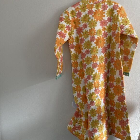 SLV Sunny Floral Long Coat Medium - Picture 7 of 7